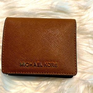 Michael Kors Za Bifold Leather wallet